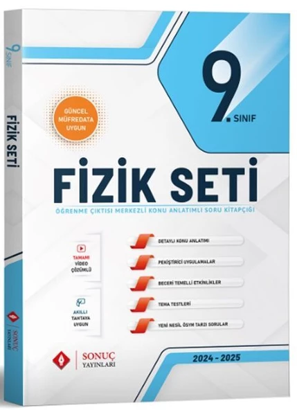 Sonuç Yayınları 9. Sınıf Fizik Modüller Set ürün görseli 1
