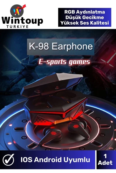 Tws Profesyonel Bluetooth Oyuncu Kulaklık 45ms Bass Ses Konumlandırma-pubg ürün görseli 1