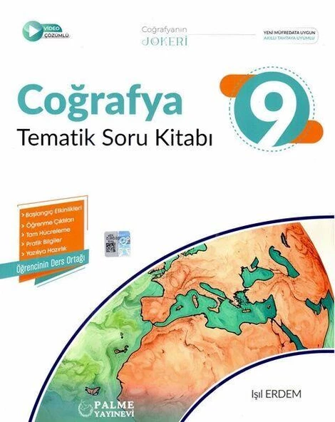 9. Sınıf Coğrafya Tematik Soru Kitabı Palme Yayınları ürün görseli 1