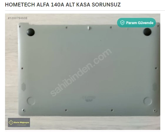 HOMETECH ALFA 140A ALT KASA SORUNSUZ ürün görseli 1