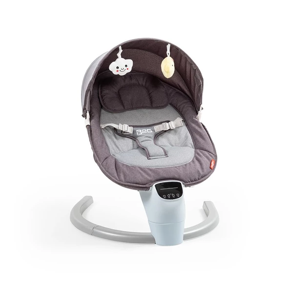 Baby2Go Lillium Elektrikli Ana Kucağı Koyu Gri ürün görseli 1
