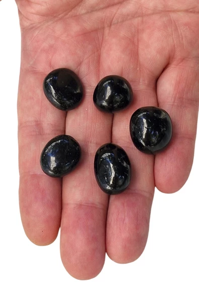 30 Gram Siyah Turmalin Tamburlu Küçük Parçalar 401-1 ürün görseli 1