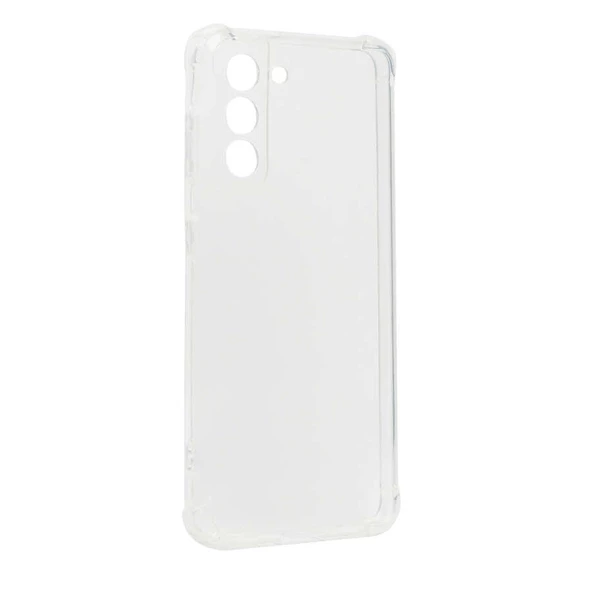 Samsung Galaxy S21 Kılıf Nitro Anti Shock Darbe Emici Köşe Korumalı Şeffaf Silikon Kapak ürün görseli 1