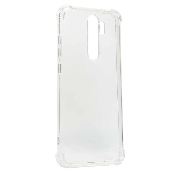 Xiaomi Redmi Note 8 Pro Kılıf Nitro Anti Shock Darbe Emici Köşe Korumalı Şeffaf Silikon Kapak ürün görseli 1