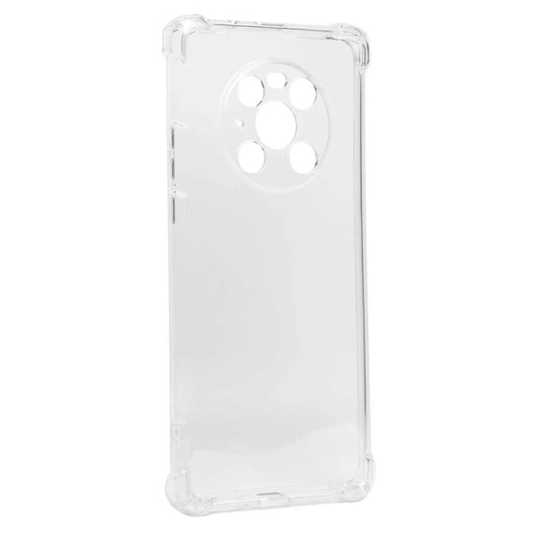 Huawei Mate 40 Pro Kılıf Nitro Anti Shock Darbe Emici Köşe Korumalı Şeffaf Silikon Kapak ürün görseli 1