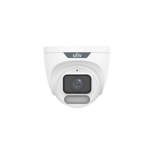 UNIVIEW  IPC3624LE-ADF28K-WP COLORHUNTER WITH Wise-ISP 4MP 2.8MM 30MT H.265 IP67 3-AXIS DAHILI SES IP DOME KAMERA ürün görseli 1