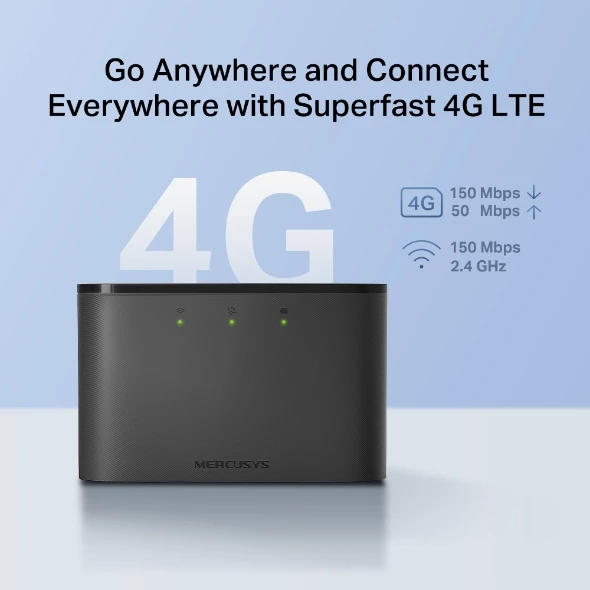 TP-LINK MERCUSYS MT110 4G LTE MOBILE WIFI - Resim 3