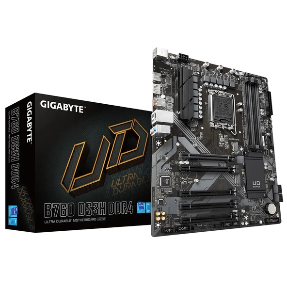 GIGABYTE MAB B760 GAMING AX 1700 DDR4 ürün görseli 1