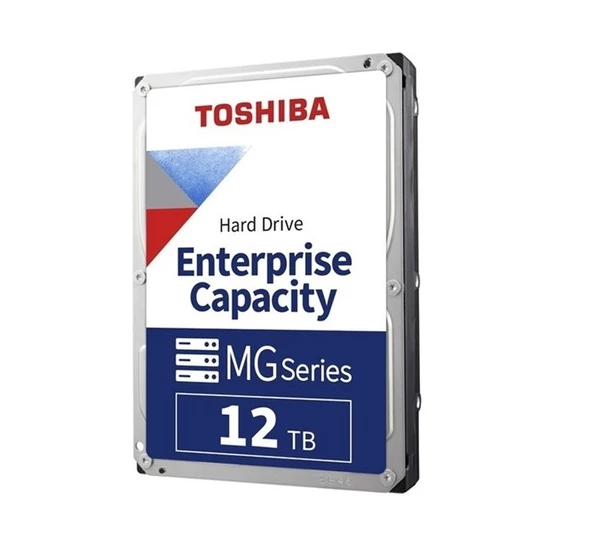 TOSHIBA MG09ACA12TE MG Series 3.5" 12TB 7200rpm 512MB SATA Enterprise 7/24 Harddisk ürün görseli 1