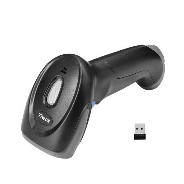 TIWOX VSK-227 1D LAZER KABLOSUZ BARKOD OKUYUCU BATARYA + MINI USB DONGLE ürün görseli 1