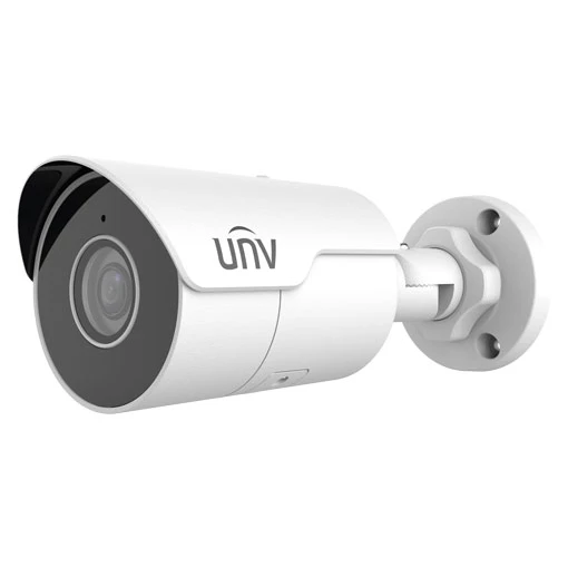 UNIVIEW  IPC2128LE-ADF40KM-G 8MP 4MM 50MT IP67 H265+ DAHILI SES IR BULLET IP KAMERA ürün görseli 1