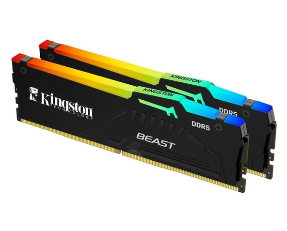 KINGSTON Kingston RGB 16G 2x18 5600 D5 KF556C36BBEAK2-16TR ürün görseli 1
