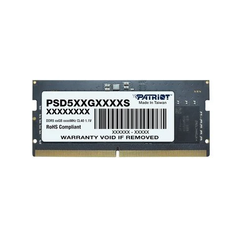 PATRIOT Patriot Signature Line 16GB 1x16GB DDR5 5600MHz CL46 SODIMM Gaming Ram PSD516G560081S ürün görseli 1