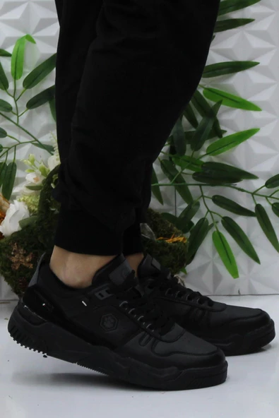 Lumberjack Bavıara Siyah Rahat Orijinal Ürün Sneaker Erkek Ayakkabı ürün görseli 1