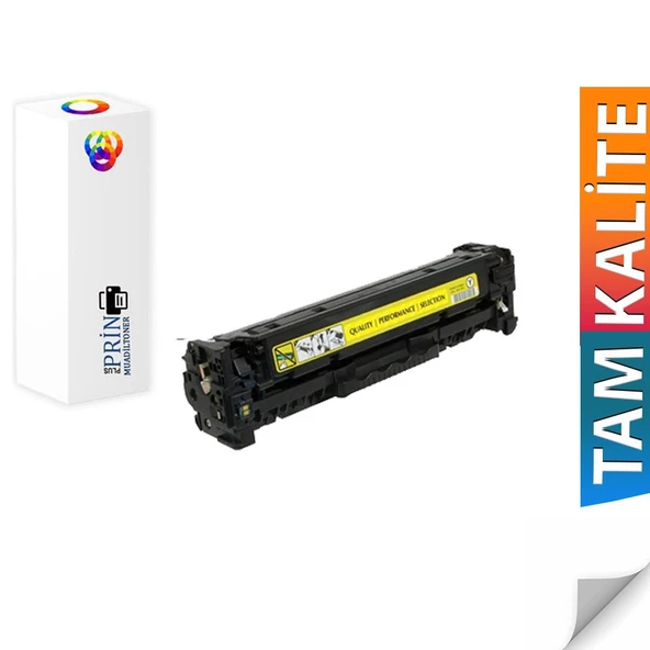 Hp 305A-Hp CE413A-Hp Colorlaserjet Pro 400 M475 Sarı Muadil Toner ürün görseli 1