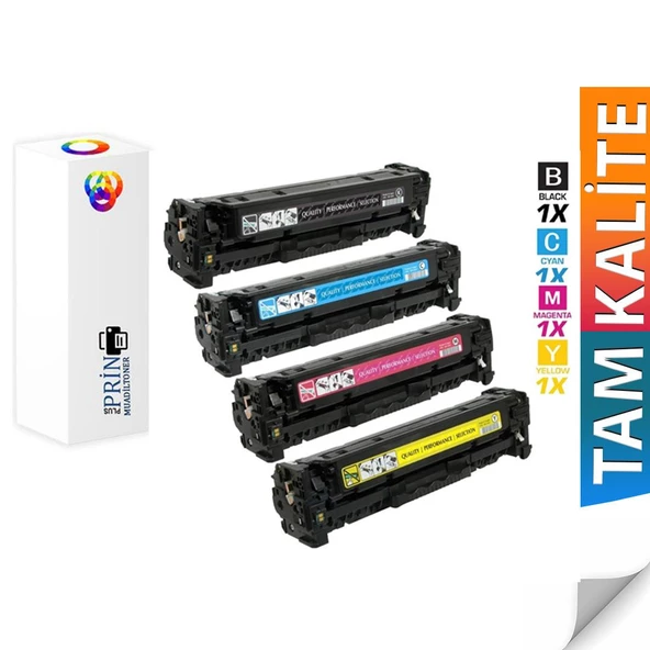 Hp 305A-Hp Color laserjet Pro  400 M475DN 1 Set Muadil Toner ürün görseli 1