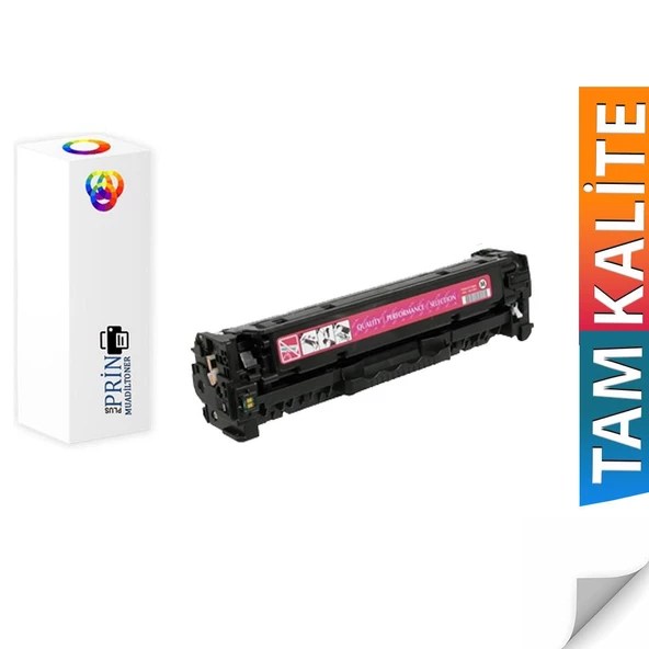 Hp 305A-Hp CE412A-Hp Colorlaserjet Pro 300 M375NW Kırımızı Muadil Toner ürün görseli 1