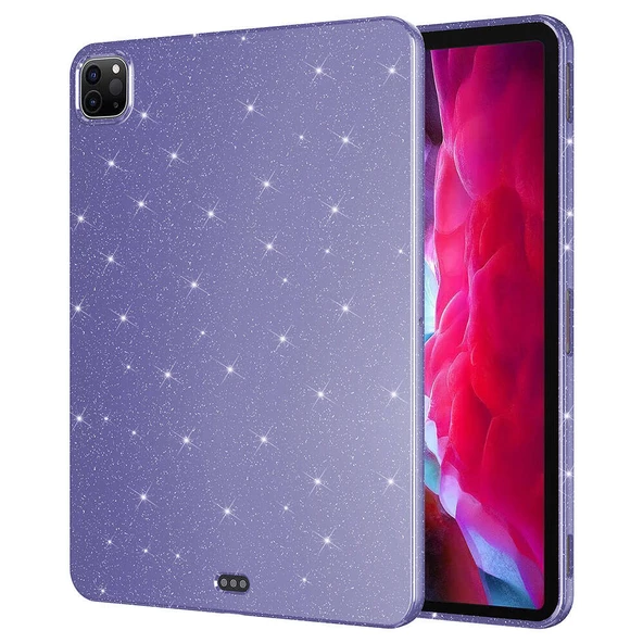 iPad Pro 11 2022 M2 Simli Parlak Görünümlü Tablet Koton Kılıf ürün görseli 1
