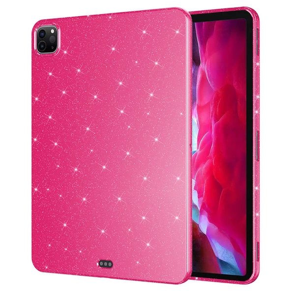 iPad Pro 11 2020 (2.Nesil) Simli Parlak Görünümlü Tablet Koton Kılıf ürün görseli 1