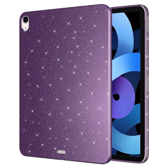Apple iPad 10.9 2022 (10.Nesil) Simli Parlak Görünümlü Tablet Koton Kılıf ürün görseli 1