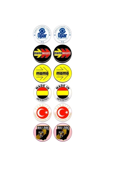 Plaka Damla Sticker Etiket Pulu Suya Güneşe Dayanaklı Kaliteli Model 8 ürün görseli 1