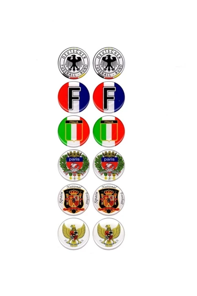 Plaka Damla Sticker Etiket Pulu Suya Güneşe Dayanaklı Kaliteli Model 7 ürün görseli 1