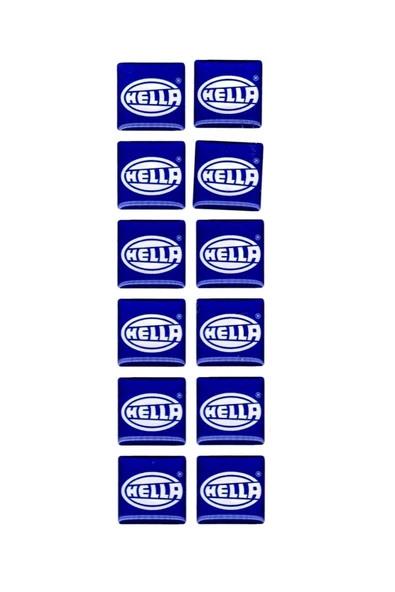 Hella Damla Sticker 2 Cm Genişliğinde 12'li Far Iç Dekor Için Hella Damla Sticker ürün görseli 1