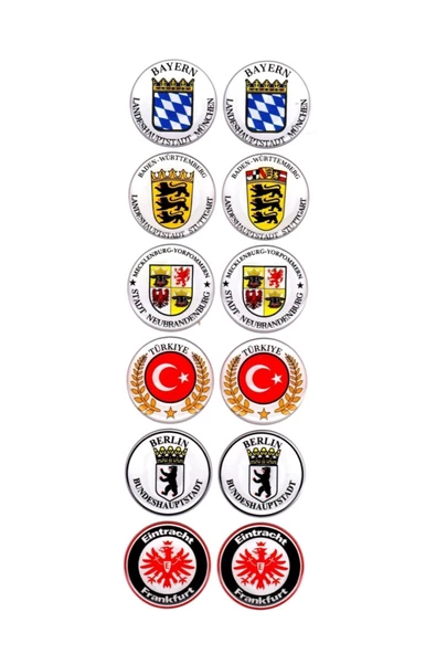 Plaka Damla Sticker Etiket Pulu Suya Güneşe Dayanaklı Kaliteli Model 3 ürün görseli 1