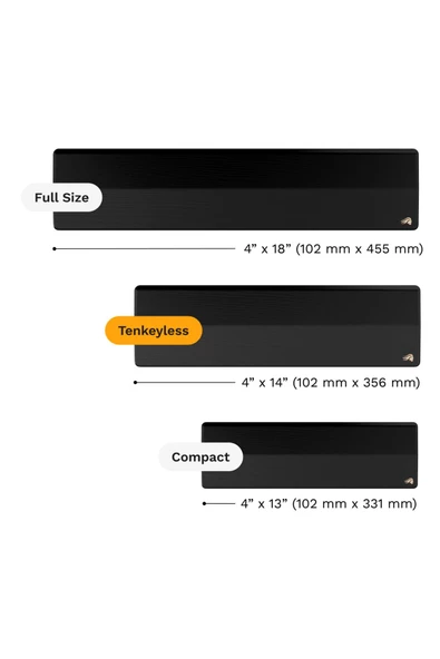 Glorious Ergonomik %87 TKL Ahşap Bilek Desteği - Resim 4