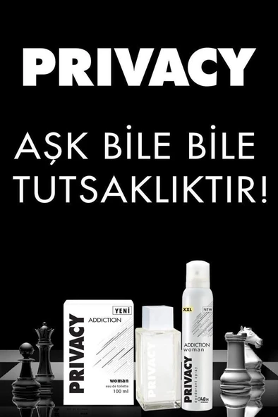 Privacy Addiction Kadın Deodorant 200 ml - Resim 4