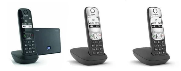 Gigaset AS690IP  A690 3 Dahili Telsiz Kablosuz Telefon Santrali ürün görseli 1