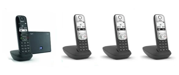 Gigaset AS690IP  A690 4 Dahili Telsiz Kablosuz Telefon Santrali ürün görseli 1