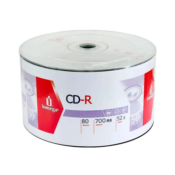 Iomega CD-R 52X 700MB 50'li Spindle - ICSP50 ürün görseli 1