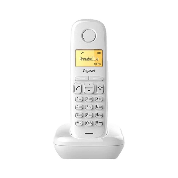 Siemens Gigaset A170 Dect Telefon, Telsiz, Beyaz ürün görseli 1