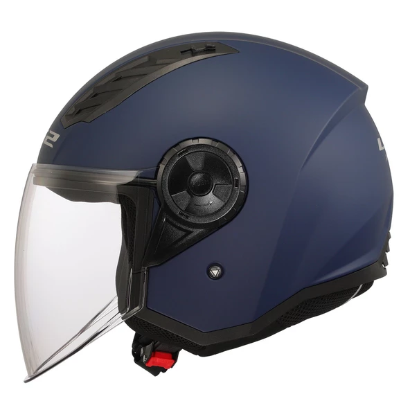 LS2 AIRFLOW 2 MAT NAVY MAVİ KASK - Resim 5