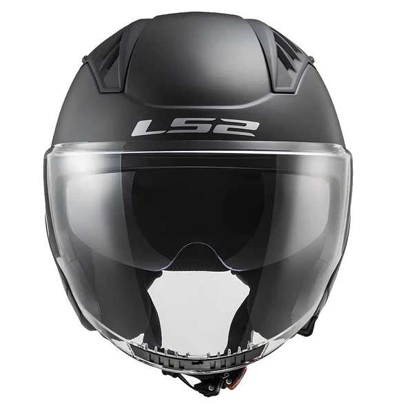 LS2 COPTER 2 MAT SİYAH KASK - Resim 4