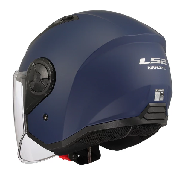 LS2 AIRFLOW 2 MAT NAVY MAVİ KASK - Resim 6