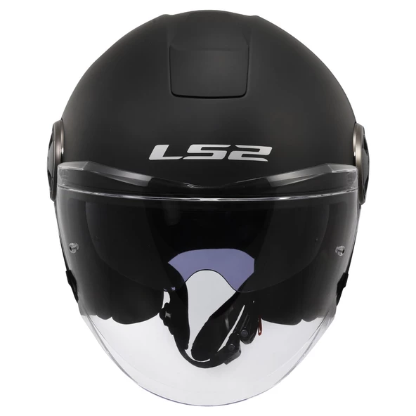 LS2 CLASSY MAT SİYAH KASK - Resim 10