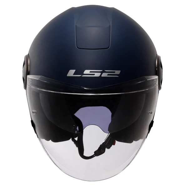 LS2 CLASSY MAT NAVY MAVİ KASK - Resim 4