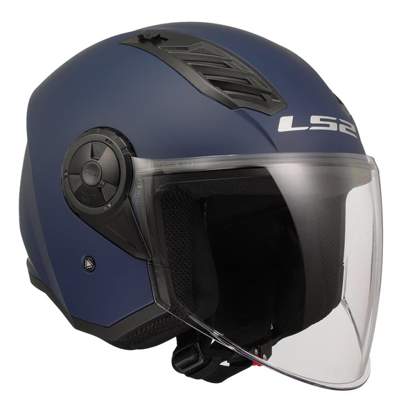 LS2 AIRFLOW 2 MAT NAVY MAVİ KASK - Resim 9