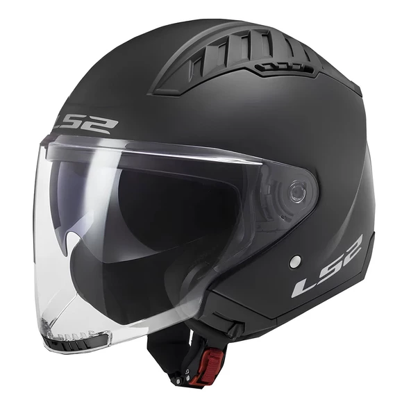 LS2 COPTER 2 MAT SİYAH KASK - Resim 3