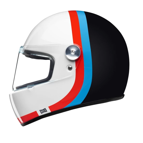 NEXX X.G100R SPEEDWAY BEYAZ-MAVİ KASK ürün görseli 1