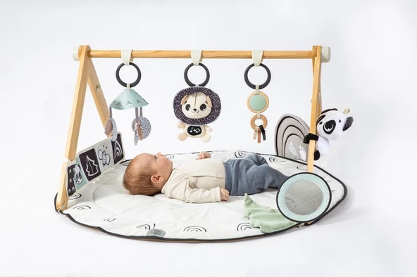 Tiny Love Müzikli Ahşap Oyun Halısı Black White - Resim 2