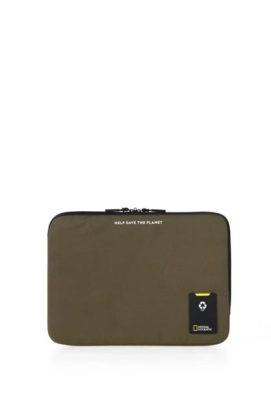 National Geographic Macbook Air - Macbook Pro 17 İnç Uyumlu Laptop Kılıfı Haki N20905 ürün görseli 1