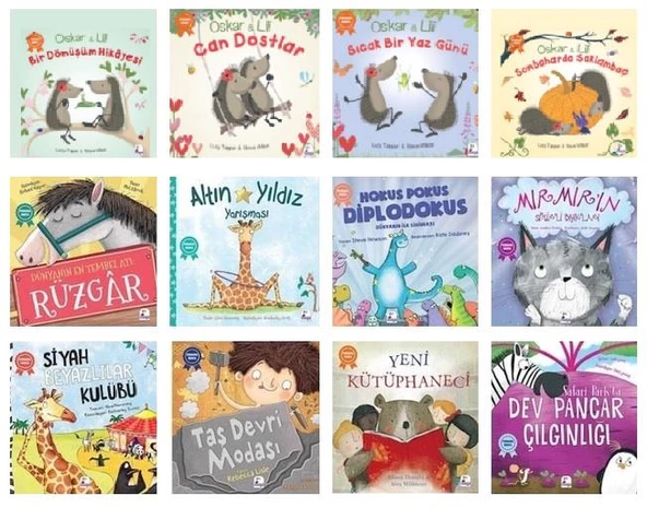 İndigo Pedagog Onaylı Uyku Vakti Hikayeleri 12 Kitap Set ürün görseli 1
