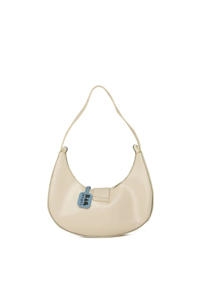 Bagmori Krem Oval Aksesuarlı Oval Baget - Resim 3