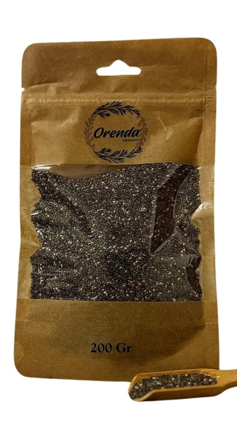 Chia Tohumu 200gr (Glutensiz,Organik,Lif) ürün görseli 1