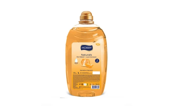 Hobby Naturals Mandalina Sıvı Sabun 3 Litre ürün görseli 1