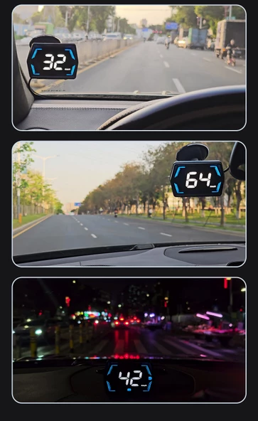 HUD Dijital Hız Ekranı - Resim 9