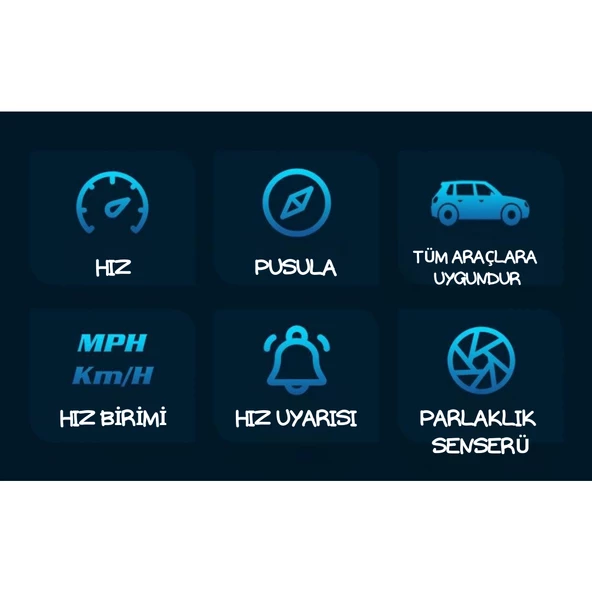HUD Dijital Hız Ekranı - Resim 2